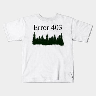 Forbidden Forest Kids T-Shirt